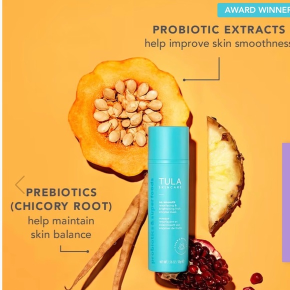 TULA SKINCARE SO smooth
resurfacing & brightening fruit enzyme mask NEW - Picture 3 of 6